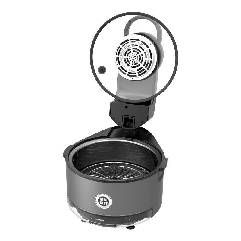 HouseholdAir FryerNon-stick Cooking Surface 120-240 V 1400W Digital Air Fryer With 5L Large Capacity and 8 Cooking Functions-海智集-