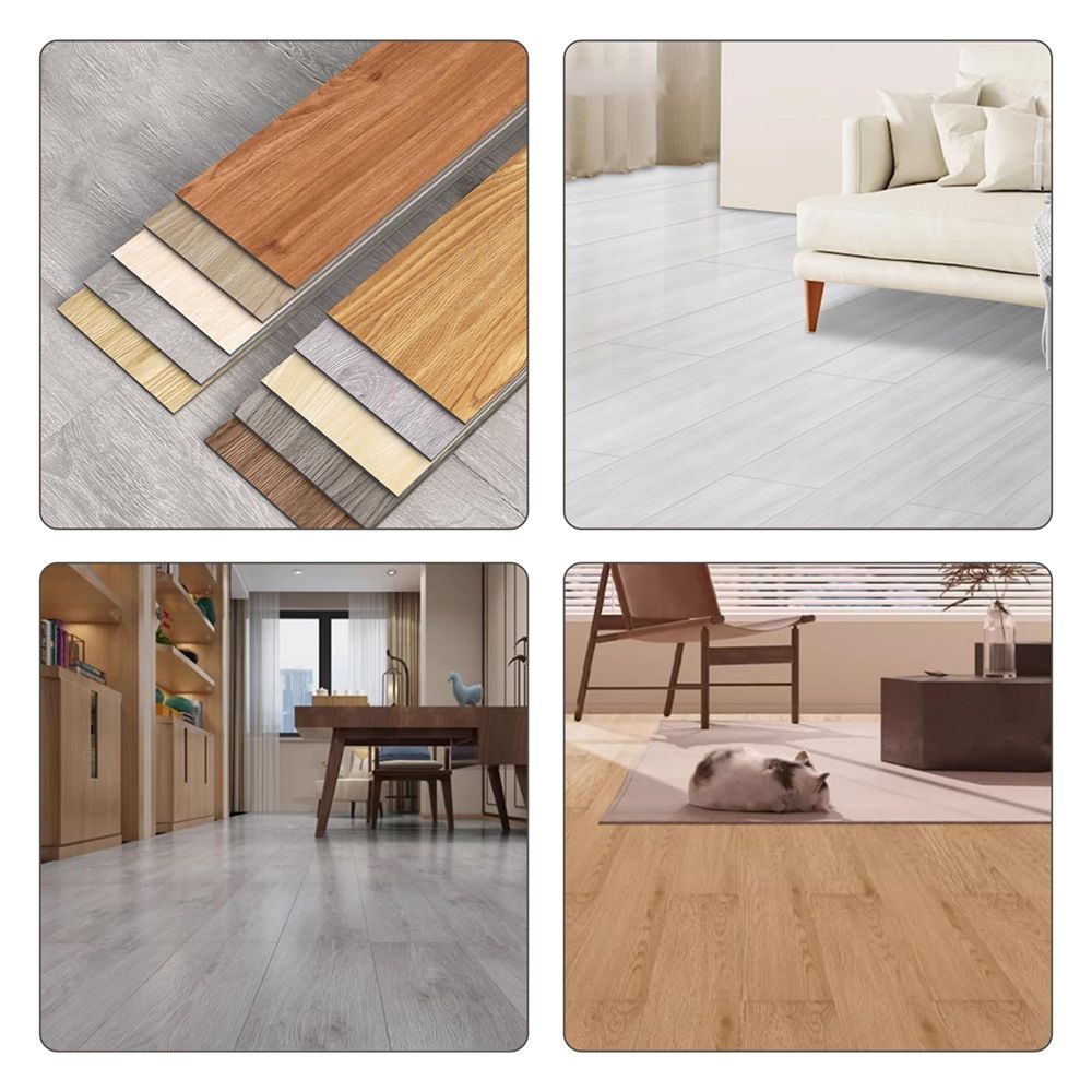 Low Price Waterproof Self Adhesive PVC Vinyl Floor Tiles LVT-海智集-