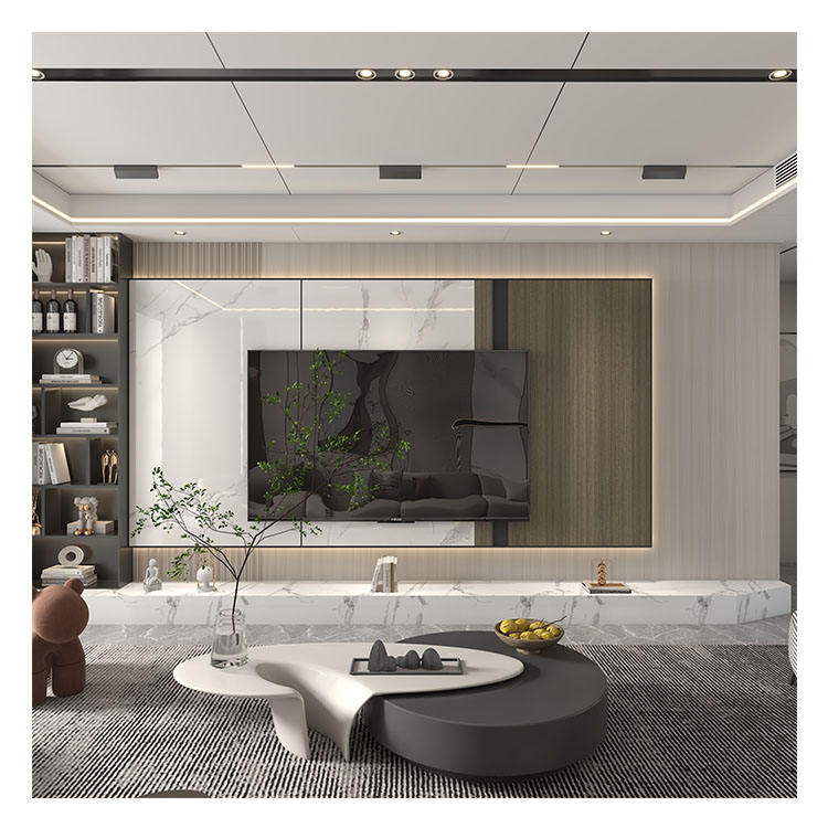 Interior Decoration Items Composite Insulated Slat Modern Wall Panels High Density Wall Cladding-海智集-
