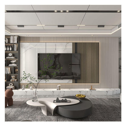 Interior Decoration Items Composite Insulated Slat Modern Wall Panels High Density Wall Cladding-海智集-