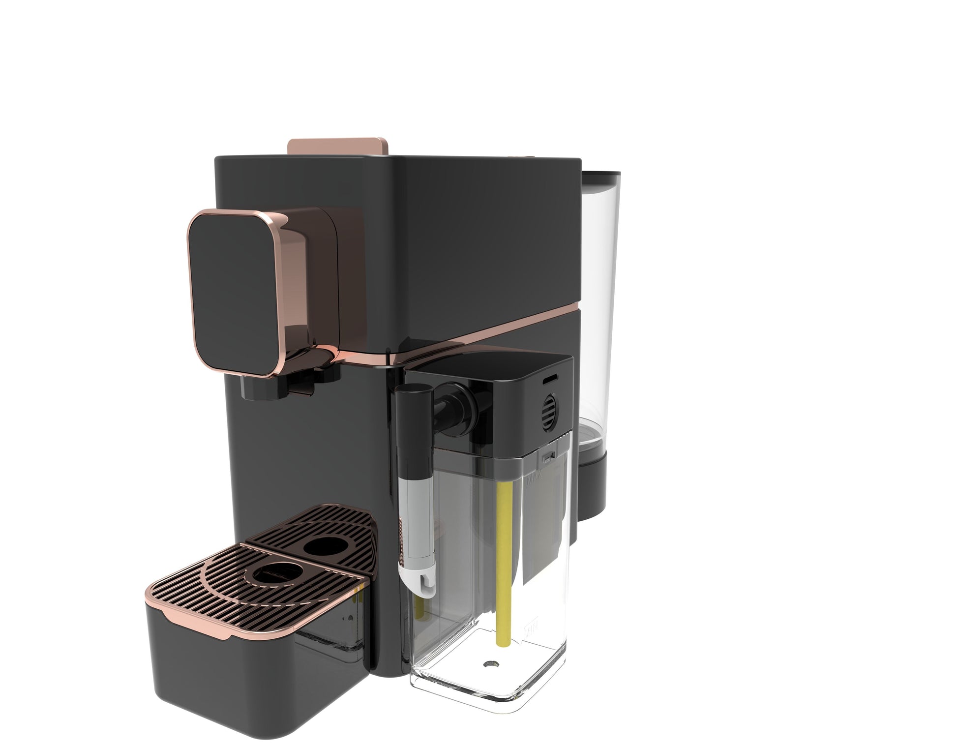 Global Hot sale 19Bar Pump pressure 0.8L water tank One-touch Cappuccino Capsule coffee machine-海智集-