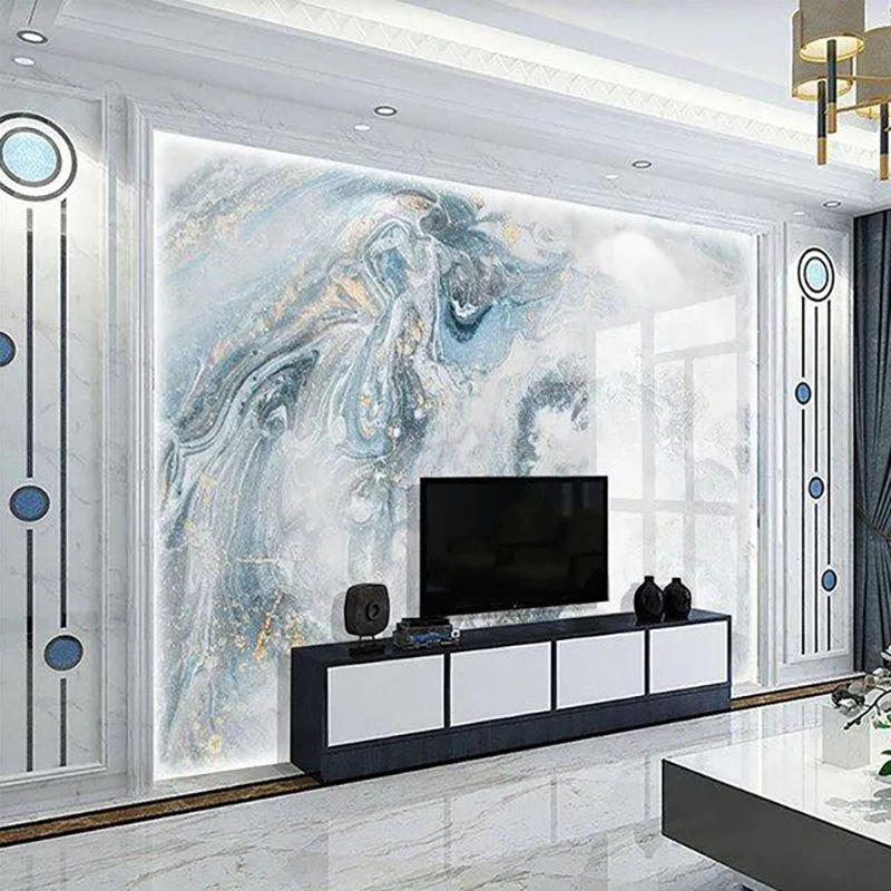 OEM Waterproof Flame Retardant Uv Wall Pvc Marble Panel Interior Decorative Pvc Marble Wall Panel Custom Marble Pvc Sheets-海智集-
