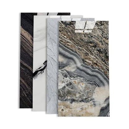 OEM Waterproof Flame Retardant Uv Marble Sheet Wall Panel Interior Decorative Pvc Marble Wall Panel Custom Pvc Uv Marble Sheet-海智集-