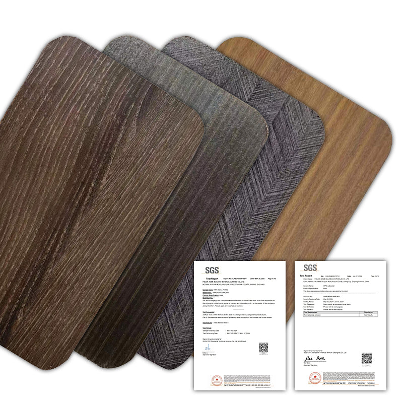 High Quality Waterproof Environmental Friendly Indoor Wood Veneer Wpc Decorative Panels Custom Home Interior Wpc Wall Paneling-海智集-