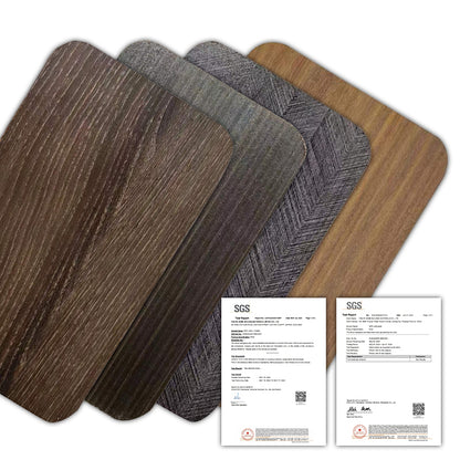 High Quality Waterproof Environmental Friendly Indoor Wood Veneer Wpc Decorative Panels Custom Home Interior Wpc Wall Paneling-海智集-