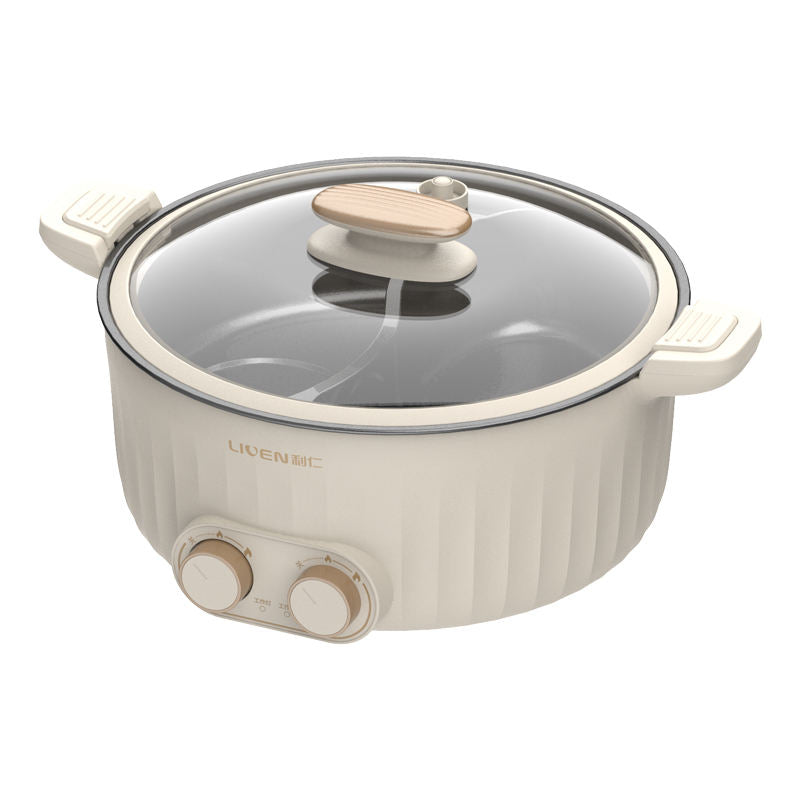 Wholesale Household multipurpose 2000W electric cooking pot portable Multi-function electric hot pot-海智集-