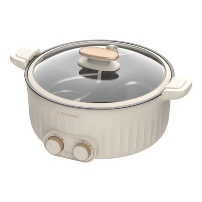 Wholesale Household multipurpose 2000W electric cooking pot portable Multi-function electric hot pot-海智集-
