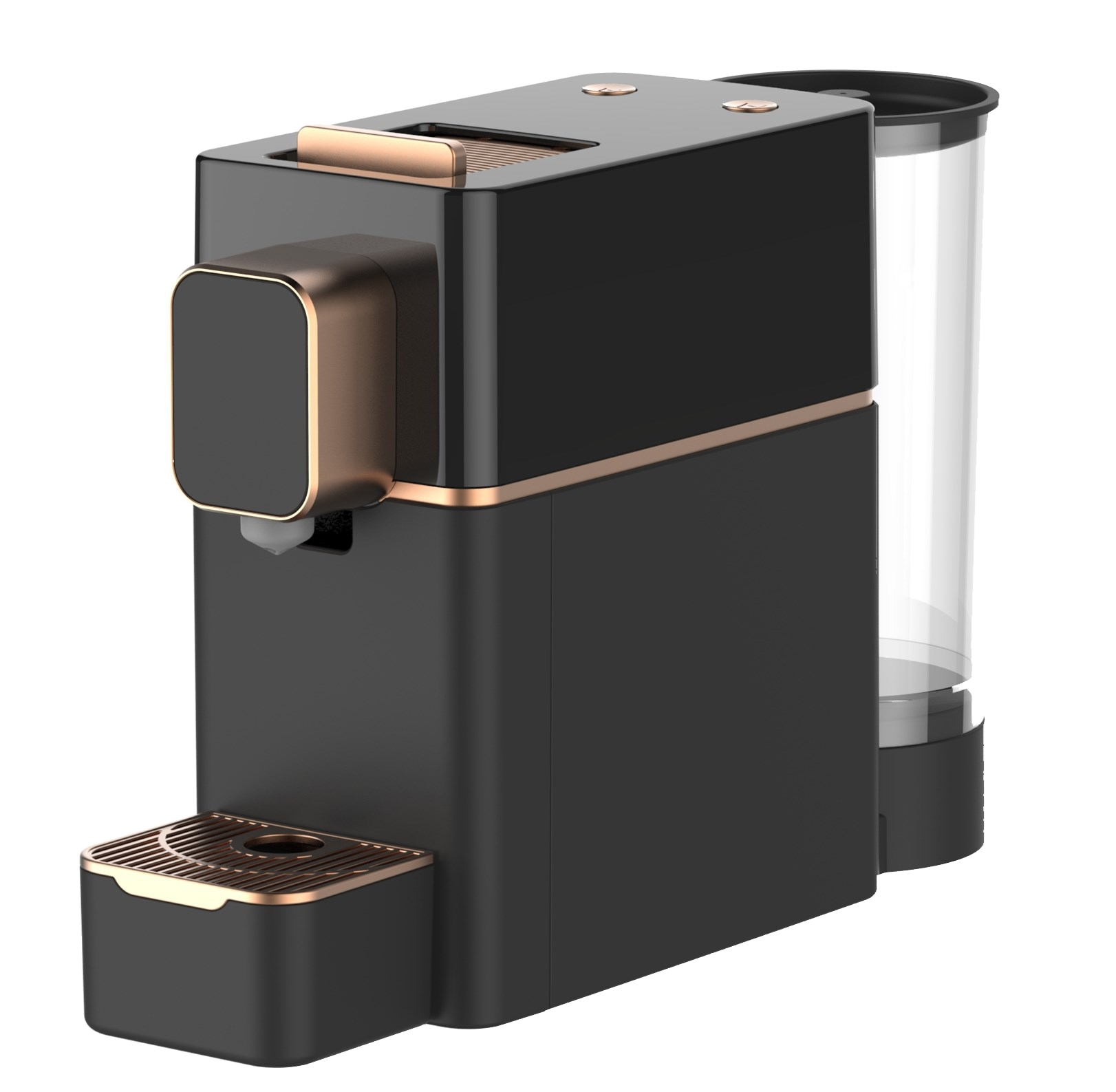 Water tank 0.8L Hot sale New design Capsule coffee machine with three colors espresso GS certificate coffee maker-海智集-