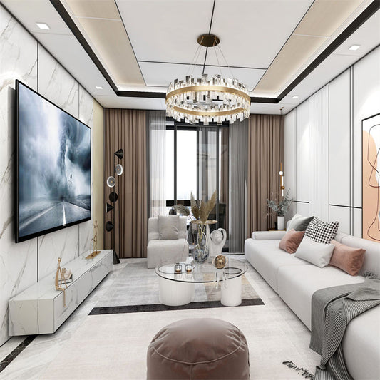 High Quality Custom Laminated Modern WPC Panel Sheets Wall Panels Interior Home Decoration-海智集-