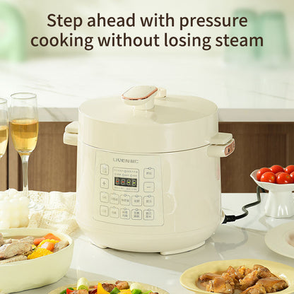 High Quality Commercial Or Household Electric Pressure Cooker Stainless Steel Multi 6L Capacity Pressure Pot Cookers-海智集-