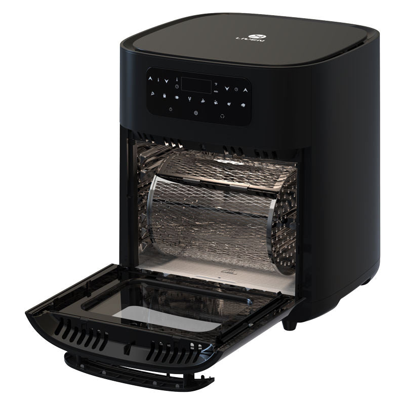 Smart Air Fryer Multi-Function Electric 6.5L Freidora De Aire Digital Control Oil Free Air Frier Fryer With Viewing Window-海智集-