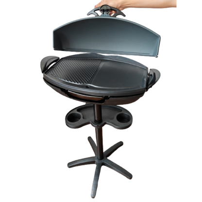 Factory Direct 2200W Smokeless Electric Grill Outdoor Barbecue Griddles for Powder Coated Aluminium Griddle for Party-海智集-