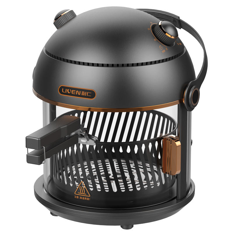 360 visual Professional Digital Air Fryer 6.5 L Air Fryer Cooker with Grill Electric Air Fryers for Sale-海智集-