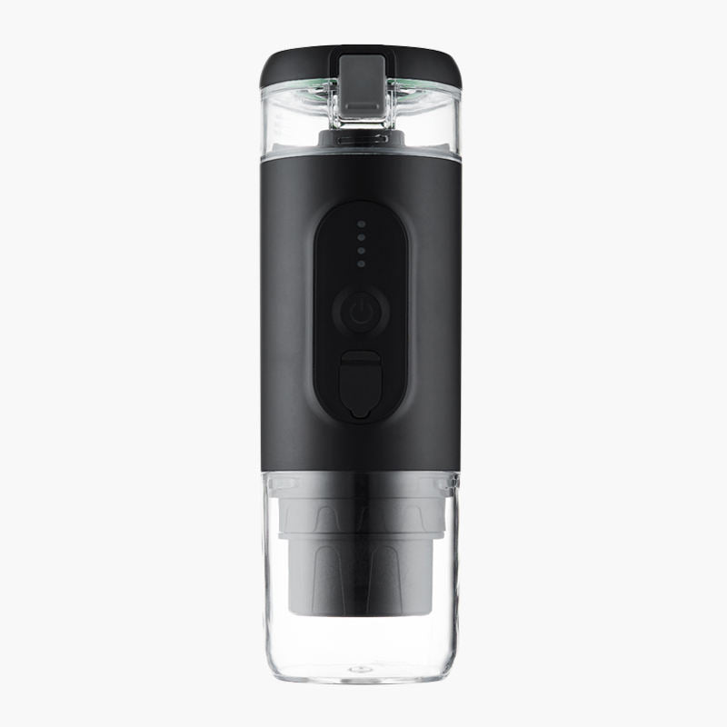 Electric Travel Espresso Machine Portable self heating American Coffee latte Maker Compatible with Coffee powder and Capsules-海智集-