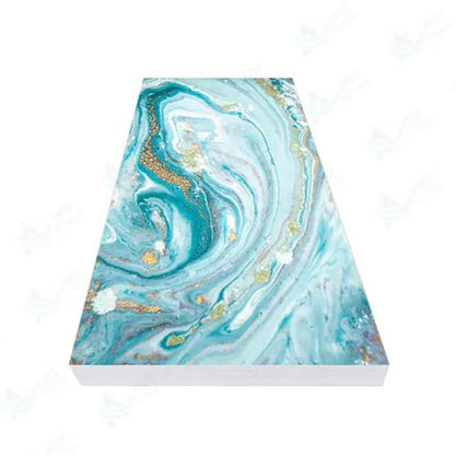 OEM Waterproof Flame Retardant Uv Wall Pvc Marble Panel Interior Decorative Pvc Marble Wall Panel Custom Marble Pvc Sheets-海智集-