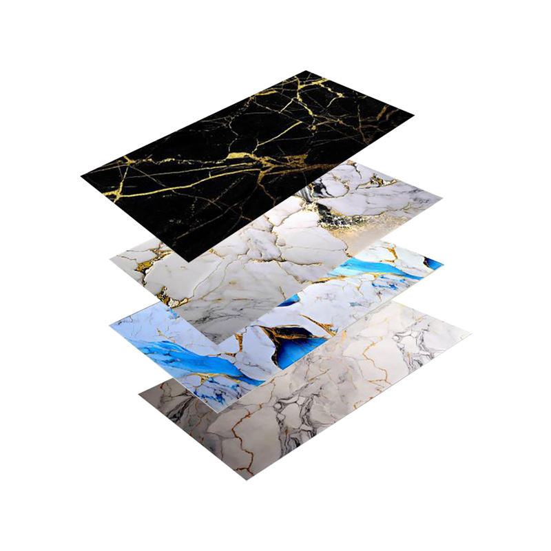High Quality Home Interior Decoration Uv Marble Wall Panel Interior Pvc Wall Panel Custom Marble Pvc Wall Panel-海智集-