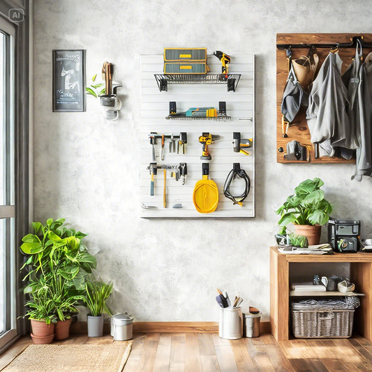 OEM Custom Single Slat Wall Panels for Office & Industrial Garage Tool Storage Waterproof Wood Interior for Living Room