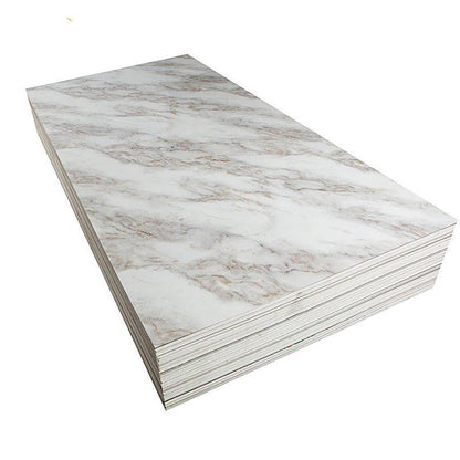 High Quality Waterproof Bedroom Living Room Pvc Marble Sheets Uv Decorative Pvc Panel Wall Custom Pvc Wall Panel-海智集-