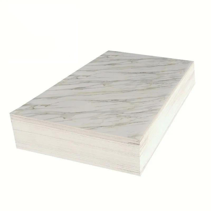 High Quality Waterproof Dining Room Living Room 3d Pvc Uv Marble Sheet Interior Uv Pvc Marble Sheet Custom Pvc Wall Panel-海智集-