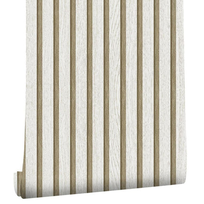 Factory Price Peel and Stick Wood Slat Wallpaper Decorative for Shelf Lining-海智集-