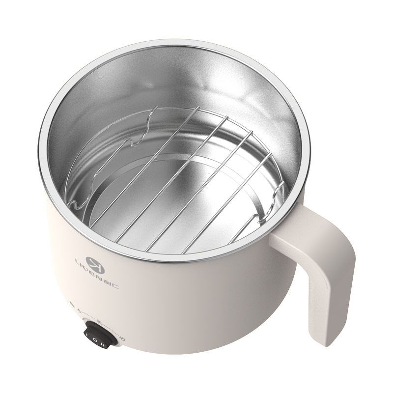 Wholesale 2025 Hot Sale White Smart Cooker 1.8L Hot Pot Electric Cooking Pot with Steamer Rack-海智集-
