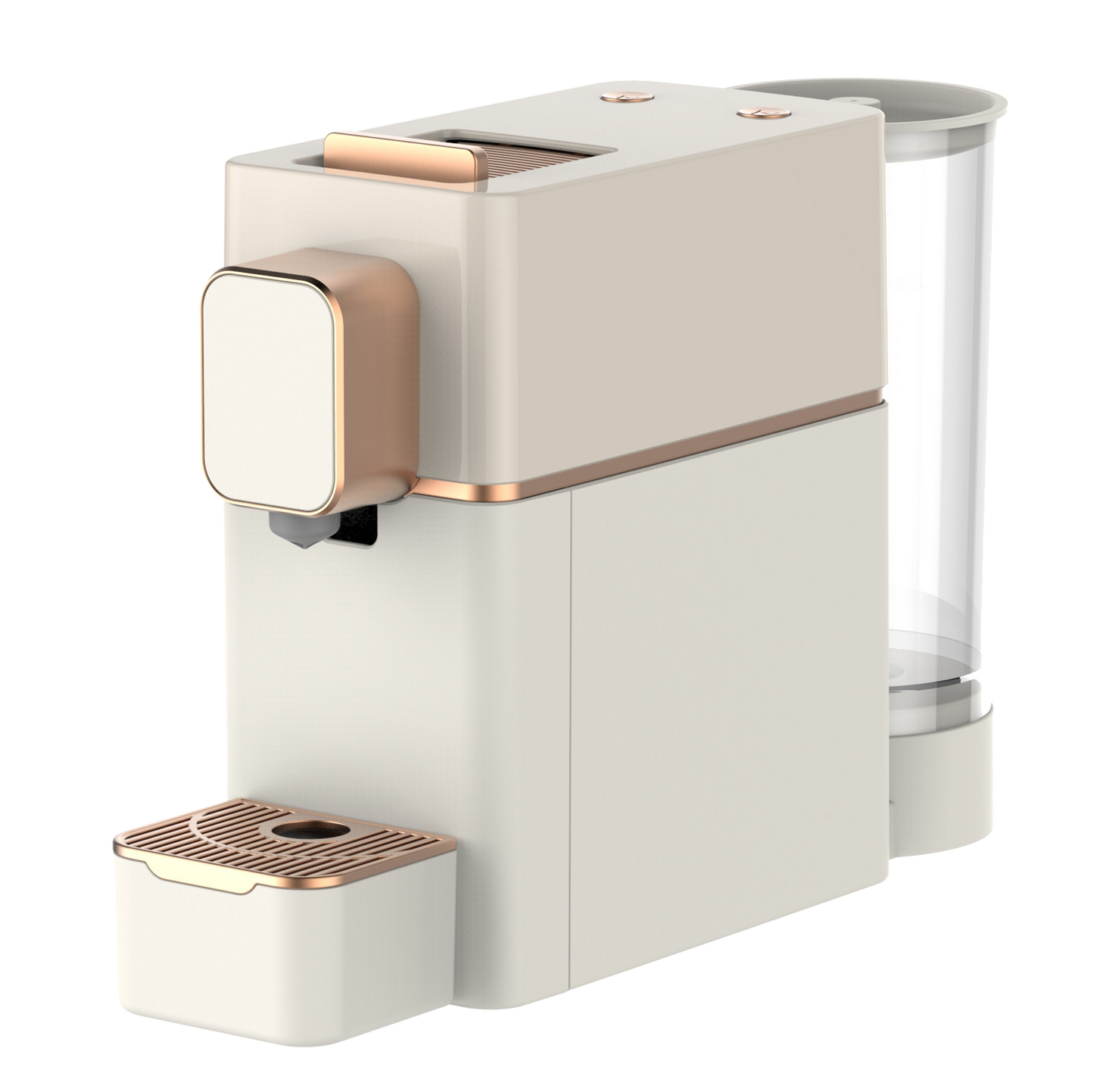 Water tank 0.8L Hot sale New design Capsule coffee machine with three colors espresso GS certificate coffee maker-海智集-