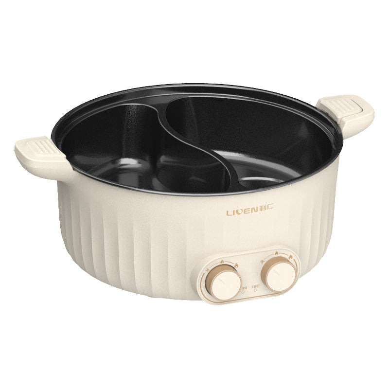 Wholesale Household multipurpose 2000W electric cooking pot portable Multi-function electric hot pot-海智集-