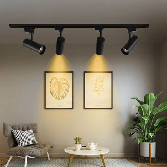 Commercial Lighting Adjustable Beam Angle Led Track Light Eclairage Sur Rail Led LED-Schienenlicht-海智集-
