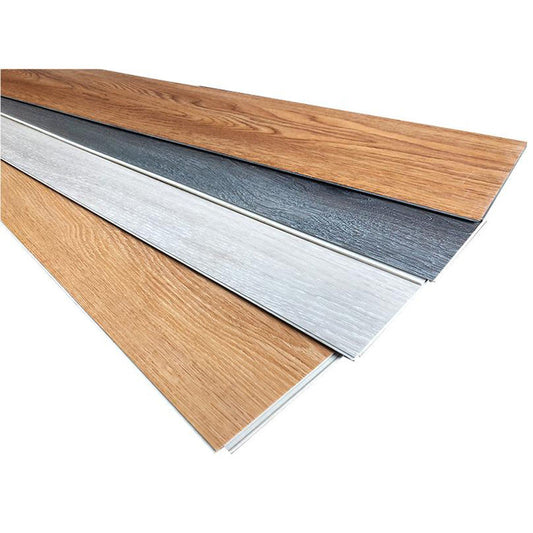 High Quality Slip Waterproof 1220mmx184mm Wood Veneer SPC Vinyl Plank Flooring 4mm 5mm 6mm Thickness SPC Click Vinyl Flooring-海智集-
