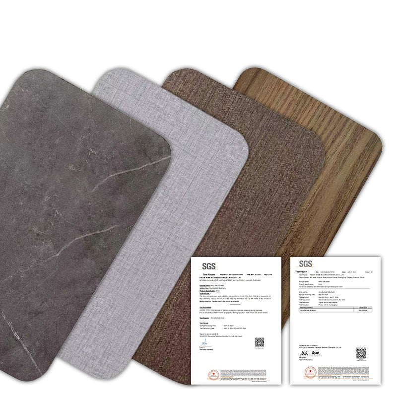 High Quality Waterproof Indoor Wood Veneer Wpc Wall Board Custom Interior Decoration Wpc Wall Paneling Sheet-海智集-