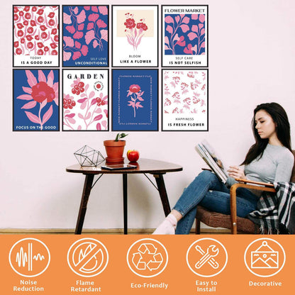 Easy Install Self Adhesive Polyester Art Acoustic Panel for Office Home Studio-海智集-