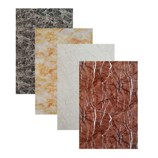 High Quality Home Decorative Pvc Wall Panel Interior Pvc Marble Sheet Custom Marble Pvc Wall Panel-海智集-
