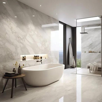 High Quality Waterproof Bedroom Living Room Uv Pvc Marble Sheets Interior Design Wall Pvc Marble Panel Custom Pvc Wall Panel-海智集-
