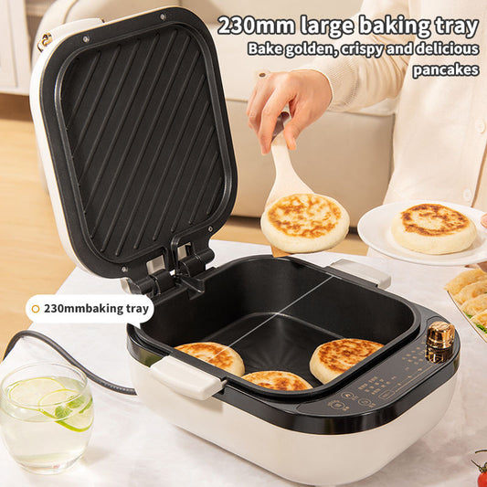 Household Smokeless Electrical Appliances All-in-one Pot Frying Pan Electric Baking Pan electric pancake pan-海智集-