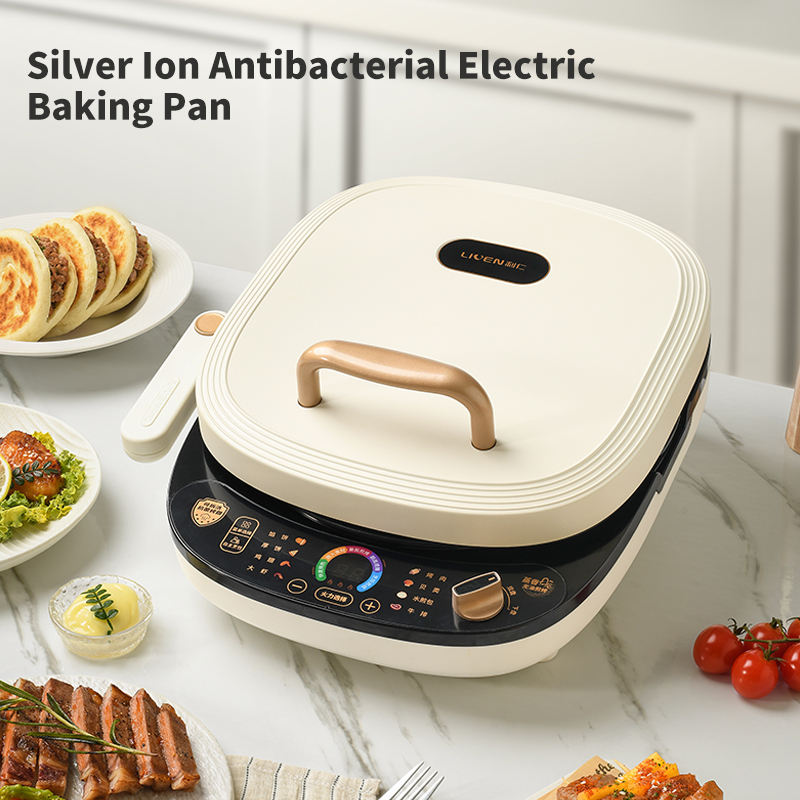 High quality non stick board grill electric frying pan grill pan electric contact Grill Plate-海智集-