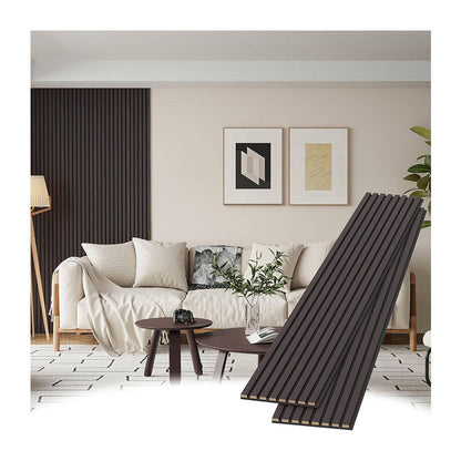 High Quality Modern Interior Acoustic Wall Panel Soundproof Decoration MDF Wood Acoustic Panel Custom Acoustical Wall Panels-海智集-