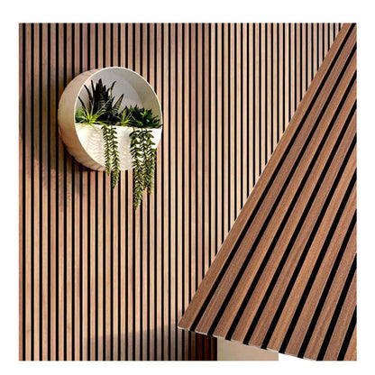 High Quality Modern Interior Acoustic Panel Decoration MDF Sound Absorbing Panels Custom Acoustical Wall Panels-海智集-