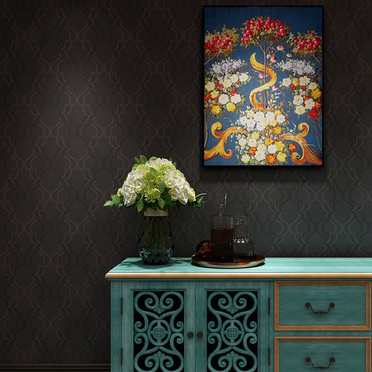 High Quality Embroidery Craft Fruits of Victory Pattern Living Room Decoration Wall Paintings Custom Decorative Wall Art Paint-海智集-