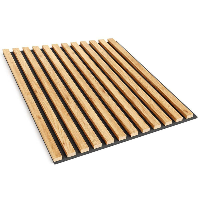High Quality Interior 600mmx600mm Acoustic Panels Decoration MDF Acoustic Wood Wall Panels Custom Acoustical Wall Panels-海智集-