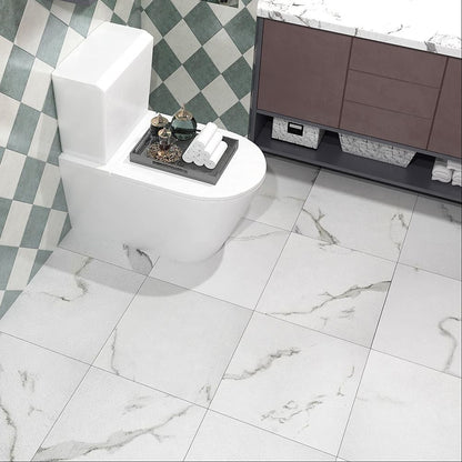 Low MOQ PVC Floor Tiles Self Adhesive 12X12 Inch Marble Pvc Floor Sticker Waterproof for Apartment Officer-海智集-