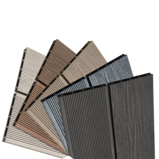 High Quality Waterproof Terrace Outdoor Flooring Wearing Wpc Decking Floor Composite Terrace WPC Outdoor Flooring-海智集-