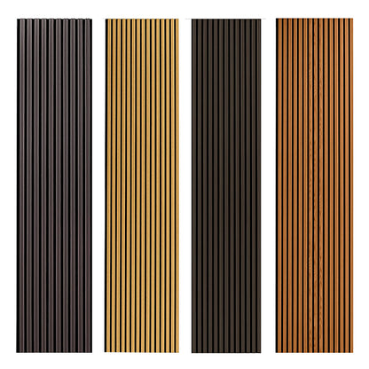 High Quality Interior Soundproofing Materials Wall Panel Decoration MDF Soundproof Panel Custom Wooden Acoustical Wall Panels-海智集-