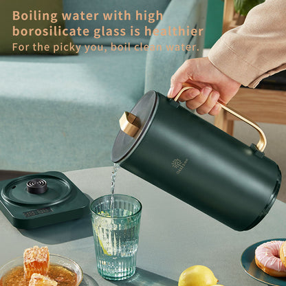Wholesale Manufacturer High Quality Hotel Food-Grade 304 Stainless Steel Water Heater 1.35L Electric Kettle-海智集-