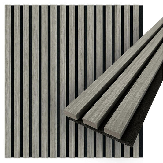 High Quality Modern Interior Acoustic Wood Wall Panel Decoration MDF Acoustic Panel Custom Wooden Acoustical Wall Panels-海智集-