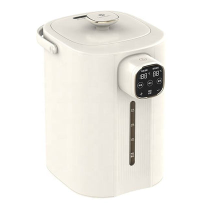 Electric LCD Display Kettle 5L Fast Boiler 304 Stainless Steel 72H Keep Warm Smart Digital thermal Pot With Heating Plate-海智集-