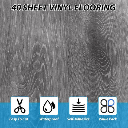 Eco Friendly PVC Floor Tiles Peel and Stick Marble Design Waterproof for Home Use-海智集-