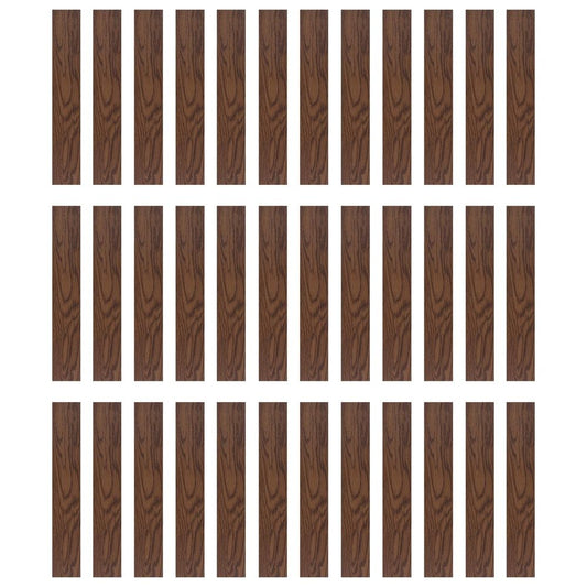 Mold Resistant PVC Floor Tiles Eco Friendly Wood Look Design Humid Climates Balcony Use-海智集-