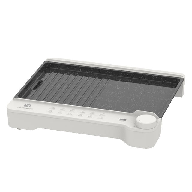 High-power fast grilling light oil less smoke electric oven Korean barbecue for home use non-sticking electric grill pan-海智集-