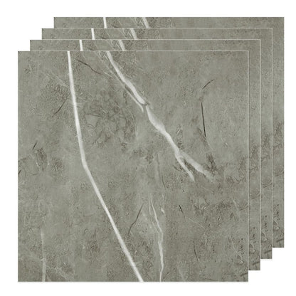 Free Sample PVC Floor Peel and Stick Vinyl Fireproof Marble Tile for Hotel Restaurant-海智集-