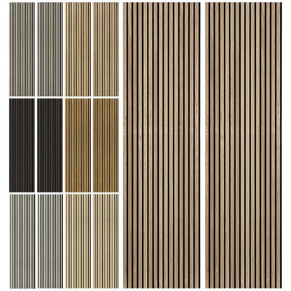 High Quality Modern Soundproofing Wall Panels Decoration MDF Sound Absorbing Panels Custom Wood Veneer Acoustic Wall Paneling-海智集-